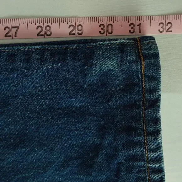 Taylor Stitch Jeans SZ 33 White Oak Coan Raw Denim Slim MiUSA Utility Durable - Picture 15 of 16